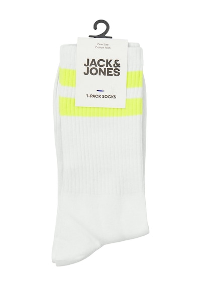 Jack & Jones Erkek Çorap 12250739 Beyaz-yeşil Beyaz - Yeşil Jack & Jones Erkek Çorap 12250739 Beyaz-yeşil Beyaz - Yeşil