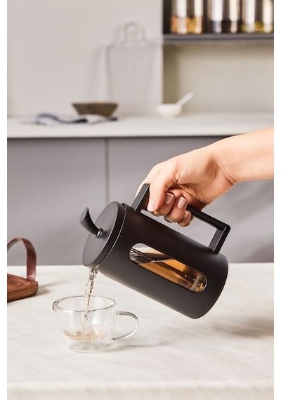 Karaca Leya Kaşık Hediyeli Borosilikat Cam French Press 600 ml