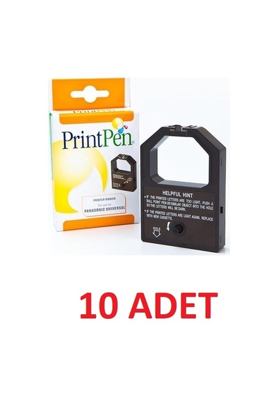 Panasonıc Unıversal KX-P1090 Seamless Şerit 10 Adet Siyah