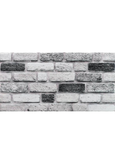 5 Adet X Tuğla Desenli 3D Strafor Köpük Duvar Kaplama Paneli (446785601)