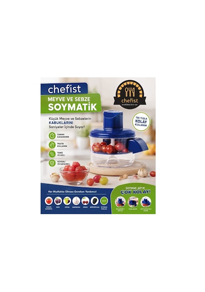 Chefist Aşrrjlı Meyve Ve Sebze Soymatik Çok Renkli