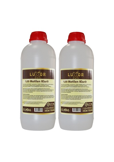 Luxor Kimya %99 Metilen Klorit 1.5 Kg (2'li)