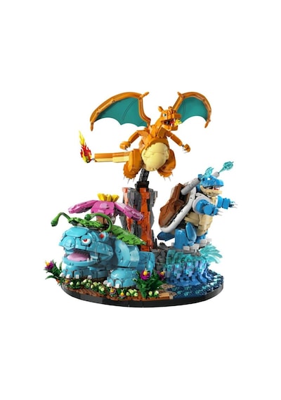 Lego 72153 Pokémon Venusaur, Charizard Ve Blastoise