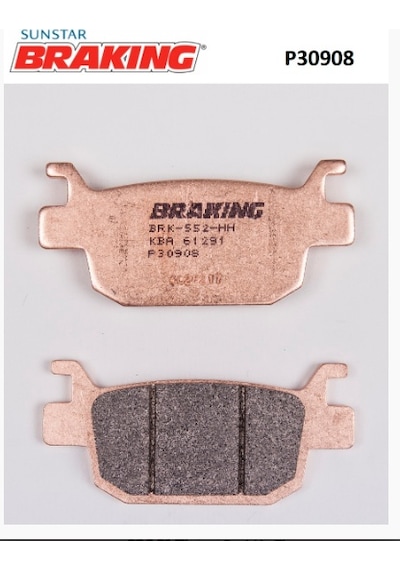 Benellı 502-c 500 2023 Braking Sinterli Arka Fren Balatası P30908