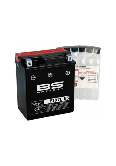 Btx7l-bs Aprilia Rs4 125 4t Uyumlu Akü Bs Sulu Akü