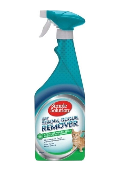 Simple Solution Kediler İçin Leke Ve Koku Giderici Sprey 750ml