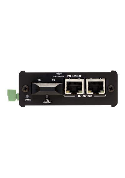 Pnetworks Pn 2Ge1F 10/100/1000 Basetx 1000 Basefx Media Converter