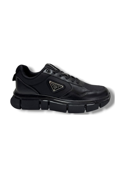 Best Of 2071-26 Paraşüt Deri Anatomik Erkek Sneaker Siyah