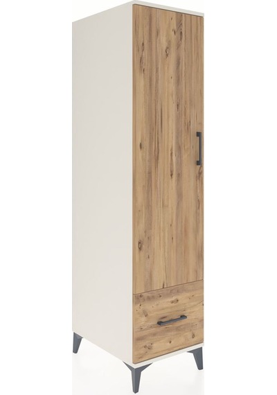 Kronos Dolap 4 Raflı Tek Çekmeceli Tek Kapaklı 44x59x182 Ayta... Aytaşı