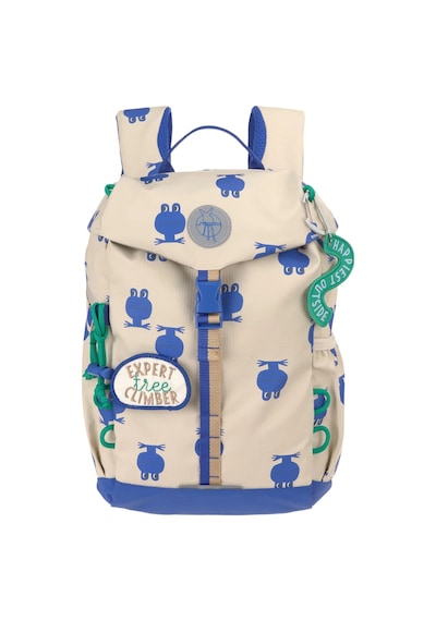 Lassig Happy Trails Mini Outdoor Sırt Çantası Frog Çok Renkli