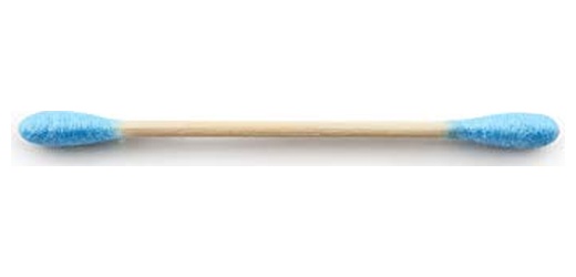 - Humble Brush Cotton Swabs - Blue, Bambu Kulak Çubuğu Mavi, Çevre Dostu Pamuklu Kulak Çubukları, Plastik İçermeyen Ambalaj, Doğal Renkli Pamuktan Kulak Çubukları