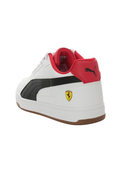 309197-01 Puma Ferrari Caven Iıı Erkek Spor Ayakkabı Beyaz 309197-01 Beyaz - Kırmızı