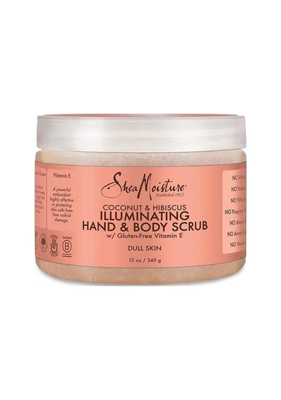 Shea Moisture Coconut & Hibiscus Aydınlatıcı El ve Vücut Peelingi
