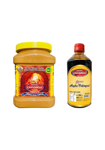 Çavuşoğlu Tahin Kepekli 930 G + Çavuşoğlu Andız Pekmezi 1 KG
