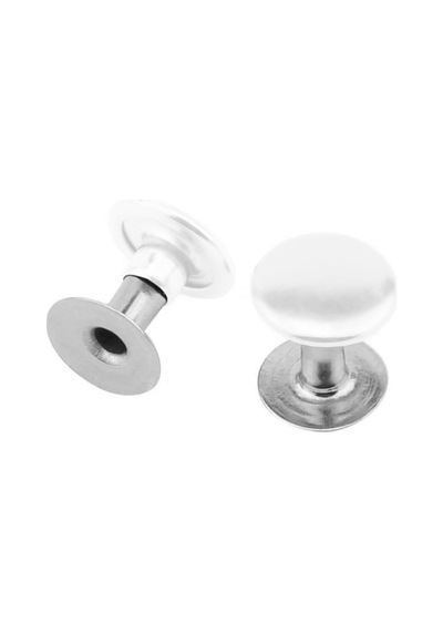 5 Mm 00 No Beyaz Renkli Perçin Rivet 30 Adet Beyaz