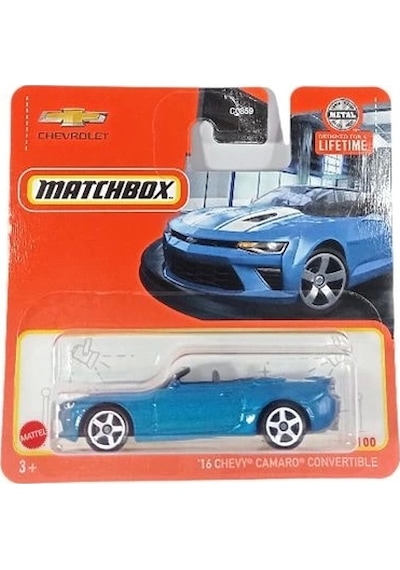 Matchbox Tekli Arabalar 16 Chevy Camaro Convertible Hvp16