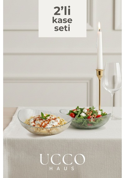 2 Adet 21cm Paris Oval Kase Seti - Salata Meyve Kasesi - Sunumluk Şık Pinterest Tabak Şeffaf
