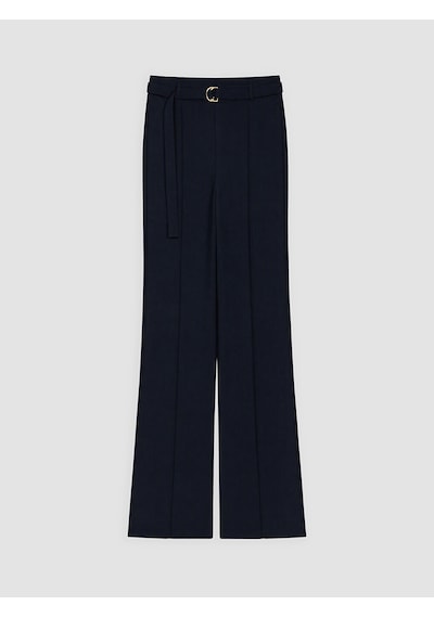 Lcwaıkıkı Classic Lacivert Dar Fit İspanyol Paça Kadın Pantolon