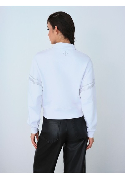 LOFT Oversize Kadın Sweatshirt Lf2037231 Q1.v1 Beyaz