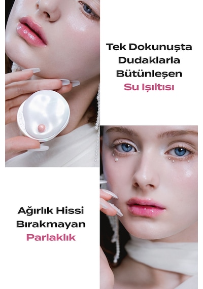 Kundal Dew Drop Lip Glaze Balm Tender Rose