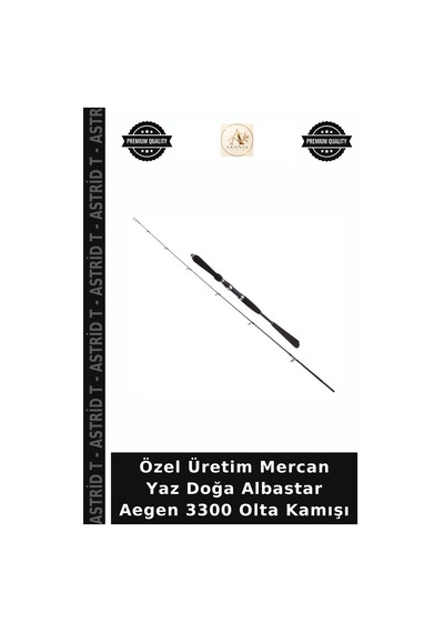 Özel Üretim Mercan Yaz Doğa Albastar Aegen 3300 Olta Kamışı 190 Cm