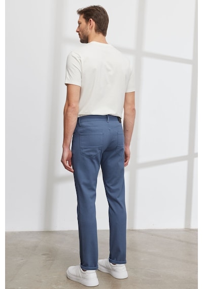 AC&Co / Altınyıldız Classics Erkek Petrol Slim Fit Dar Kesim 5 Cep Armürlü Esnek Pantolon 001 AC&Co / Altınyıldız Classics Erkek Petrol Slim Fit Dar Kesim 5 Cep Armürlü Esnek Pantolon 001