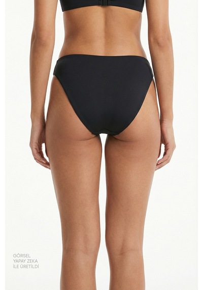 Penti Siyah Minimal Slip Bikini Altı