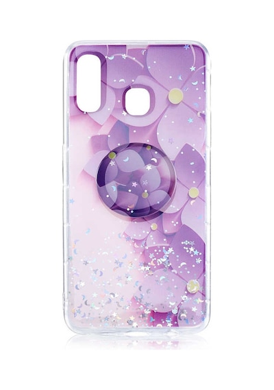Galaxy Uyumlu A20 / Galaxy Uyumlu A30 Kılıf Pop Soketli Vale Silikon Kılıf NO2