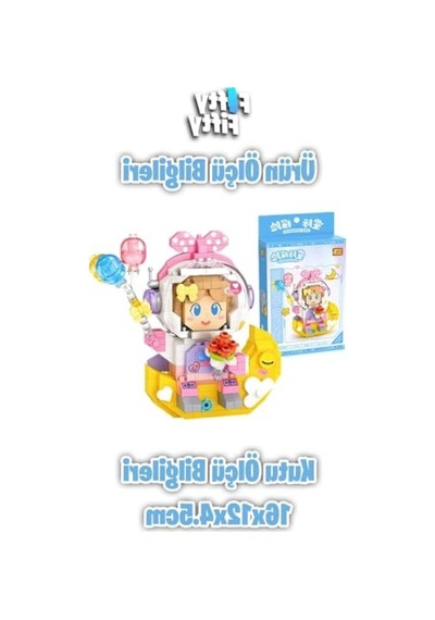 410 Parça Pembe Astronot Yapım Seti
