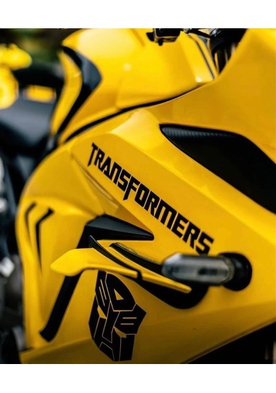 Honda Cbr 650R Transformers Sticker Etiket Modeli