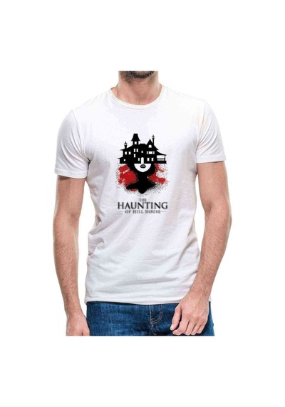 The Haunting Of Hill House Comic Erkek Beyaz Tshirt