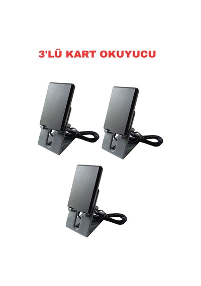 Sr-220 Mf Usb Mifare Kart Okuyucu 13.56 Mhz Masaüstü Rfıd Kart Okuyucu Tak Çalıştır 3 Adet