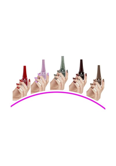 5 Adet Keratinli Besleyici Oje 14 Ml Set13 00