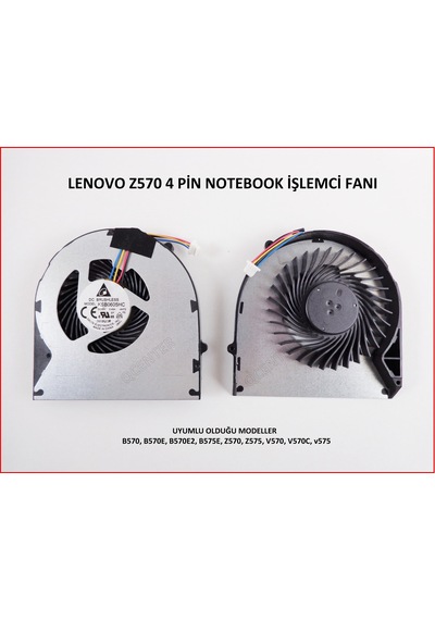 Lenovo Uyumlu Z570 Z575 B570 B570E B570E2 B575E V570 V570C Fan Nf26