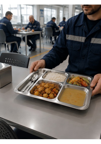430 Çelik 5 Gözlü Tabldot Tabak Paslanmaz Çelik Self Servis Fabrika Okul Ev Hastane Kırılmaz Metal Servis Tabağı 10 Adet Diğer 430 Çelik 5 Gözlü Tabldot Tabak Paslanmaz Çelik Self Servis Fabrika Okul Ev Hastane Kırılmaz Metal Servis Tabağı 10 Adet Diğer