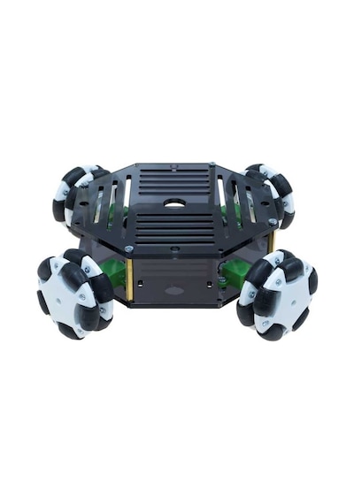 Robotistan Rex Chassis Serisi Cruise Omni Tekerlekli Mini Robot P