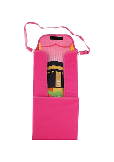Çantaya Dönüşen Katlanabilir Çocuk Seccadesi - Pembe Pembe