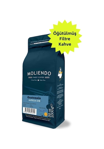 Moliendo Guatemala Antigua Shb Yöresel Öğütülmüş Filtre Kahve 1 KG