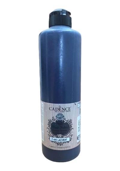 643 Lacivert Style Mat Kumaş Boyası 500ml Lacivert Tek Ebat Tek Renk