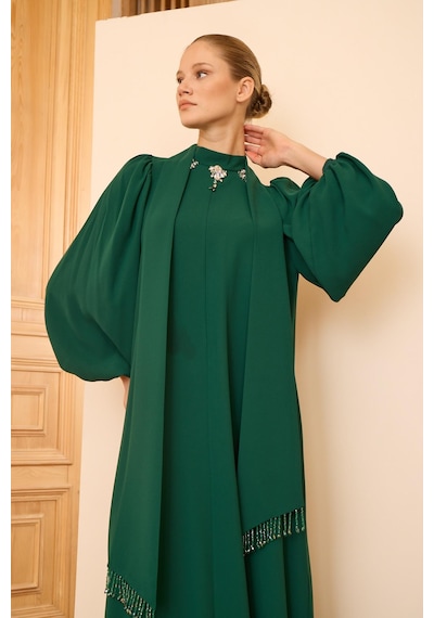 Senna Laura Dress Zümrüt Zümrüt