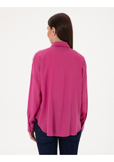 Pierre Cardin Kadın Fuşya Gömlek Desenli 50311567-vr023 Fuşya