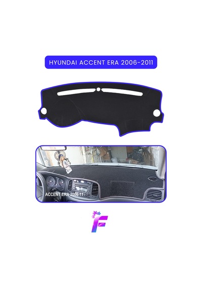 Hyundai Accent Era 2006-2011 Torpido Kılıfı Yansıma Engeller Kolay Montaj Oto Aksesuar Tc47