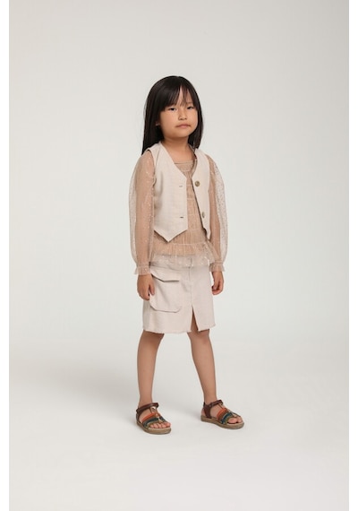Xo Kids Kız Çocuk Yelek 1-4 Yaş 2536 Siyah