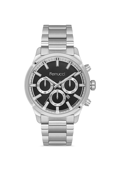 Ferrucci Gümüş Çelik Kordon Erkek Kol Saati L03632m.05 Gümüş