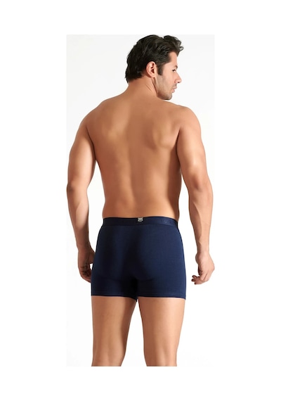 Hepsine Rakip 5 Li Tutku Pamuklu Likralı Elastan Erkek Boxer 0114 Lacivert