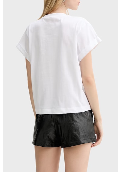 Guess Bayan T Shirt W6rı30 I3z14 G011 Beyaz BEYAZ