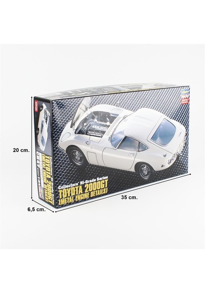 Hasegawa Ch47 51047 1/24 Ölçek, Toyota 2000gt Metal Motor Detaylı , Otomobil Plastik Model Kiti