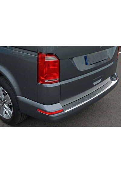 Omsa Vw T6.1 Caravelle Krom Arka Tampon Eşiği Çift Kapı Taşlı 2020-2023 Arası