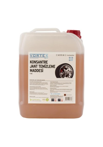 Vortex Konsantre Jant Temizleme Maddesi 5 KG N11.1306