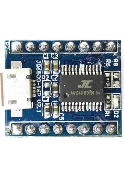 JQ6500 16Mbit Mini Ses Mp3 WMV Player Ses Müzik Çalma Kartı Micro Usb Uart Haberleşme 5 Tuşlu Kontrol